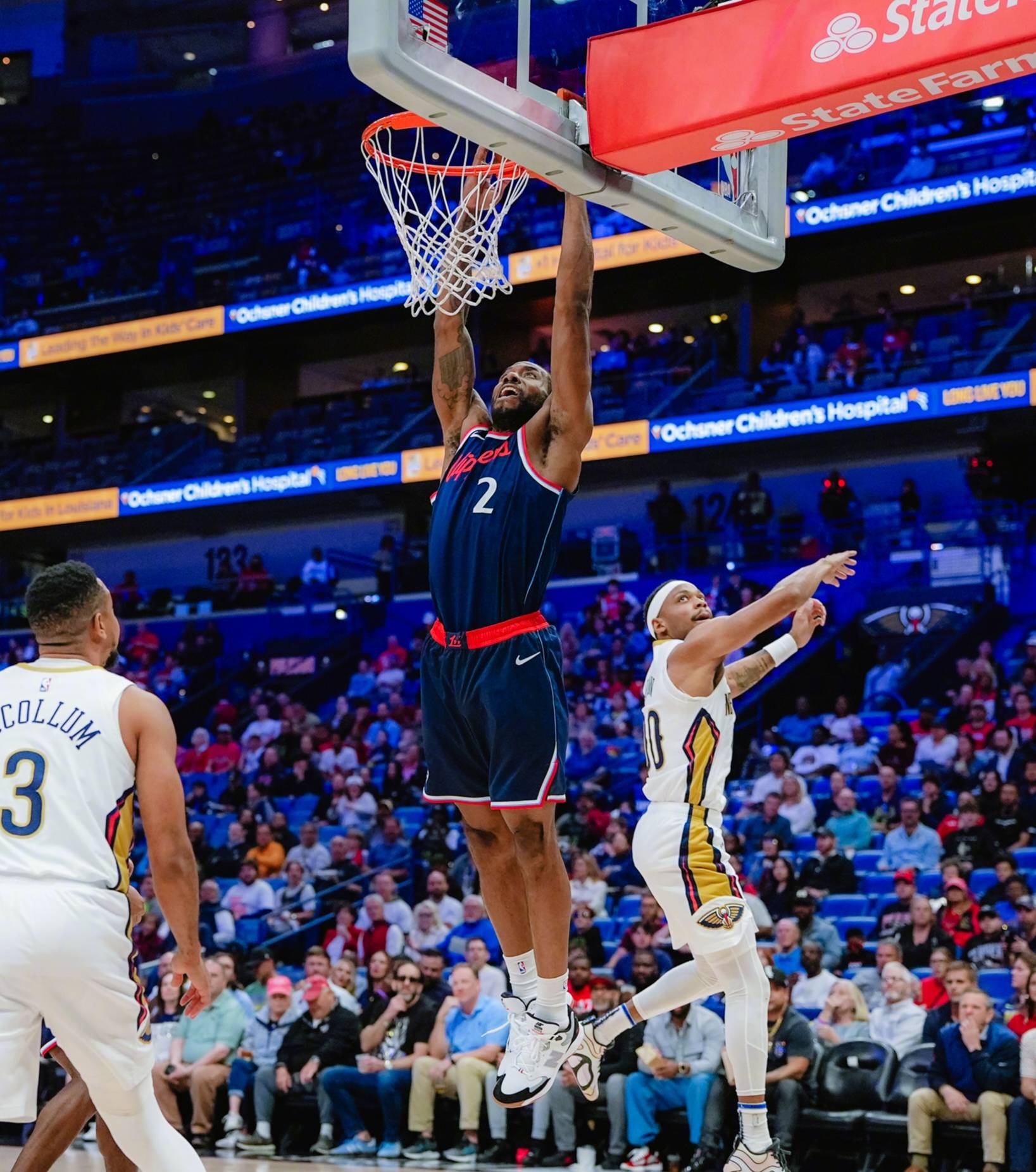 快船大胜尼克斯，哈雷尔砍下25分